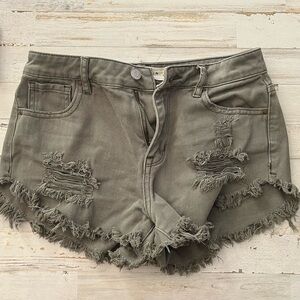 PacSun cut off jeans shorts, size 25